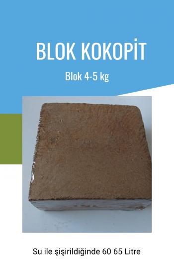 Topraksız Tarım Blok Kokopit 4,5- 5 kg